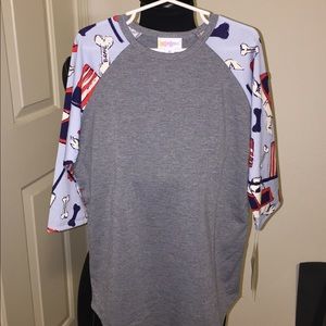 LuLaRoe Freedom Dogs Sloan size 10 (kids)